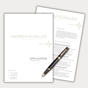 Plantilla de currículum de enfermera Canva CNA Carta de presentación de enfermería RN Currículum de nueva enfermera Currículum de enfermera registrada Boho Beige Paquete de currículum de nuevo graduado LPN