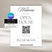 Open House Sign in QR Code Poster Real Estate Template Modern Welcome ...