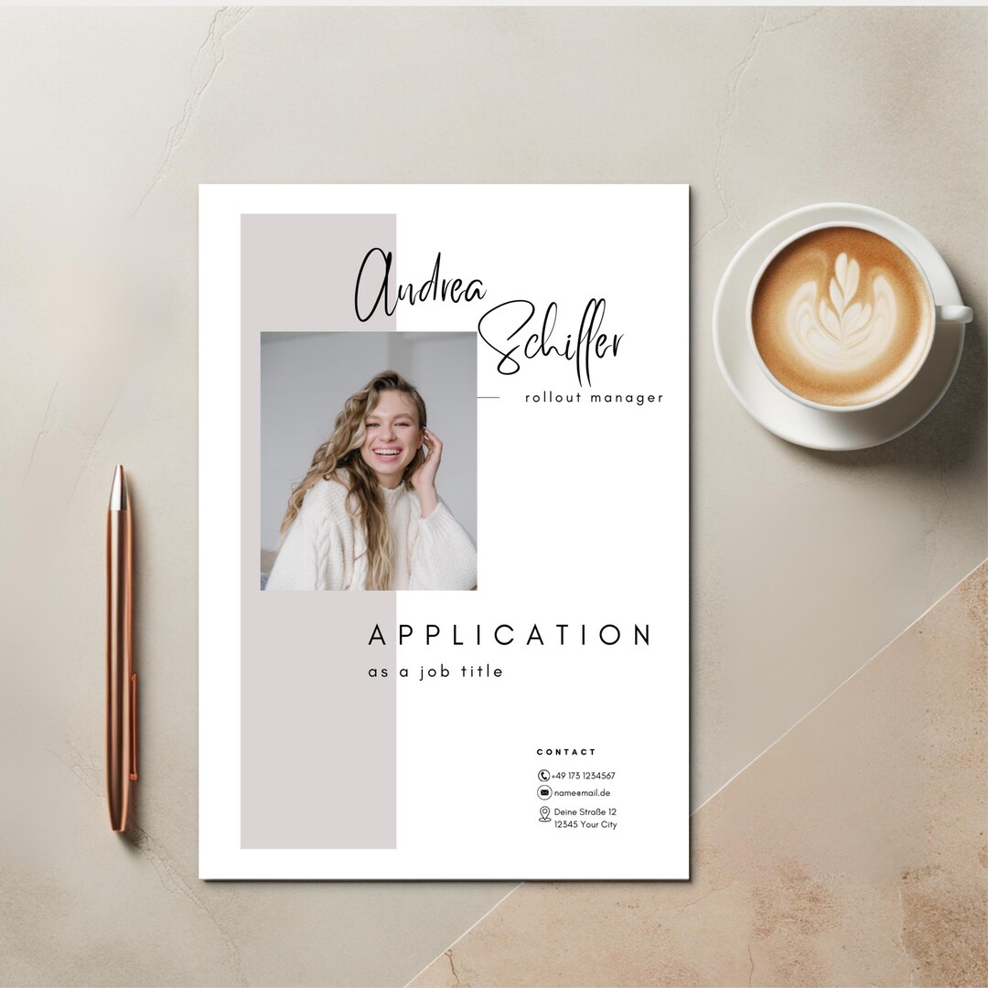Professional Resume Template Photo Minimalist Cv Template Executive