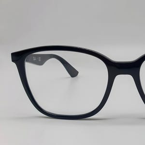 RAY-BAN RB 7066 Eyeglasses Spectacle Frames - All black Brand New Shiny finish