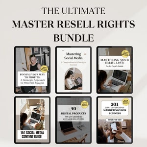 PLR Ebook Bundle | MRR ebook | plr Digital Products | Master Resell Rights | MRR | Private Label Rights | dfy ebook | plr ebook for resell