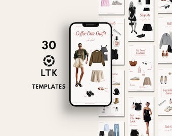 LTK Canva Templates, LTK Templates Neutral, LTK Gift Guide Template, Ltk Home, Ltk Collages, Ltk Instagram Template, Ltk Fashion, Ltk Boards