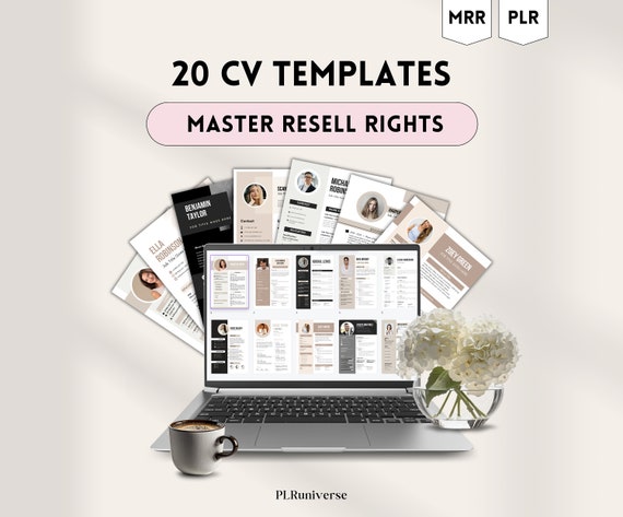 PLR CV Bundle, CV Resume Template, Cv Template Professional, Cv Template Pages, Plr Digital Products, Plr Resume, Mrr Products, Mrr Bundle