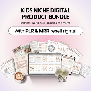 Pacchetto di prodotti digitali DFY, Bambini PLR, Pianificatore digitale Plr, Diritti di rivendita, Pacchetto MRR, Diario Plr, Fatto per te, Diritti di rivendita master