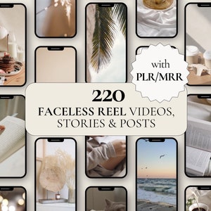 220 MRR Walzen | Garnrollen Bundle | PLR Digitales Produkt | Eigenmarkenrechte | Master Weiterverkaufsrechte | Instagram Rollen | Walzen Vorlage | dfy