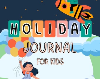 Kids Holiday Journal | Holiday Memories | Journal Pages | Reading List | Challenges | Checklists | | Stickers Digital