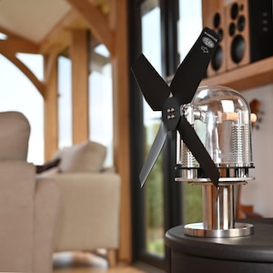 Steelhead Stove Fan: Heat Powered Stirling Engine for Wood Stoves