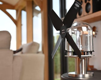 Steelhead Stove Fan: Heat Powered Stirling Engine for Wood Stoves