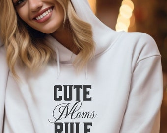 Geschenke für Mama Sweatshirt Kapuzenpullover Trendiger Hoodie Weihnachtsgeschenk für Mama Hoodies Ehefrau Geschenk für Sie Muttertagsgeschenk Damen Sweatshirt