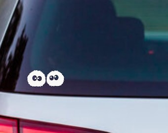 Soot My Neighbor Vinyl Sticker -decorative decal for cars, laptops, mirrors, mugs, water bottles, fun cartoon decor, waterproof