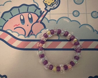 Purple candy bracelet