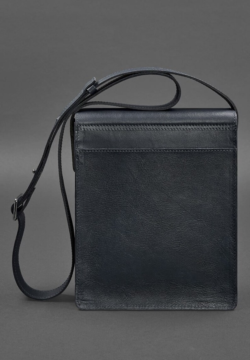 Esquire Men's Leather Messenger Bag Etsy