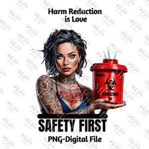 Safety First - PNG Digital File