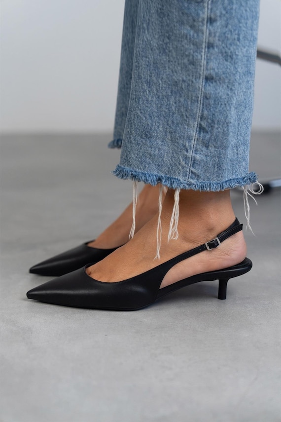 Scarpe Estive Scarpe Tacco Chiuse Davanti Scarpe Estive Scarpe