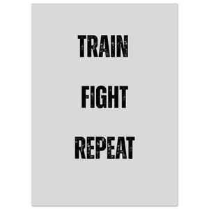 Daily Motivation: Hard Work Gym Poster - Inspirational Wall Art for Fitness Lovers