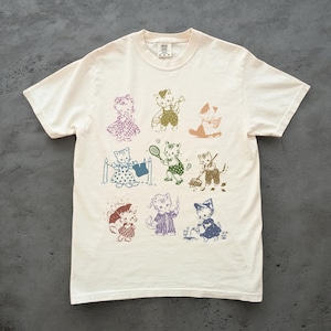 Cat Lover Shirt Whimsical Cat Tee Plus Size Cat Mom Gift Comfort Color Cotton Tshirt Birthday Gift Quirky Cat Clothing Pet Parent Gift Soft