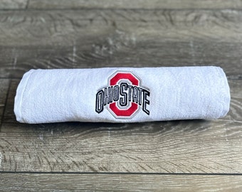 Ohio State University Embroidered Fitness Towel