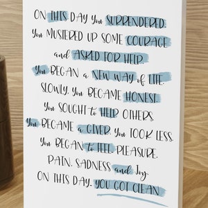 Un jour, vous avez reçu des cartes de voeux inspirantes, des cartes de motivation pour la découverte de soi, des encouragements, un cadeau de récupération, la pleine conscience