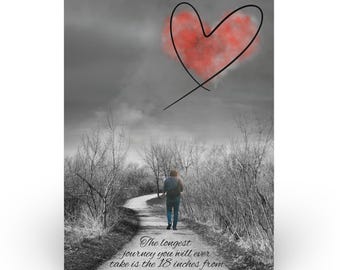 Sending you love and strength, Sympathy Card, Feel Better Soon Card, Hard Times Card, Thinking Of You Card, You Are Strong Card