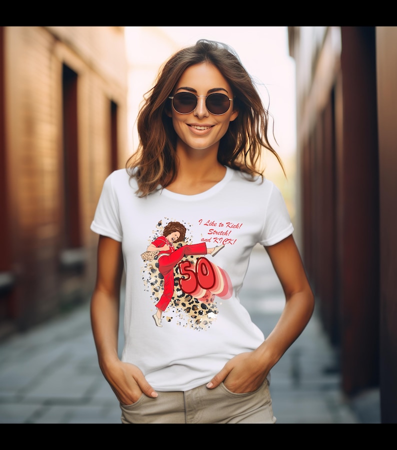 Camiseta del 50.º cumpleaños de Sally O'Malley: divertida camiseta de hito imagen 1