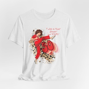 Camiseta del 50.º cumpleaños de Sally O'Malley: divertida camiseta de hito imagen 3