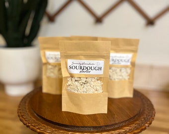 San Francisco Sourdough Starter – Over 220 Years Old, Super Tangy & Strong, 1/2 Oz