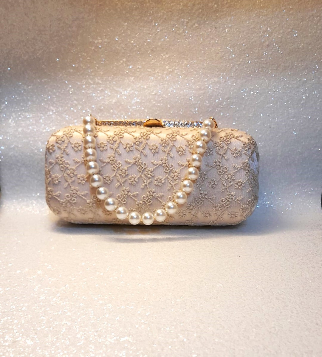 EVEOUT Clutch voor dames imitatieleer avondhandtas met schouder Chian voor diner, stijlvolle bruiloft schoudertas, Goud