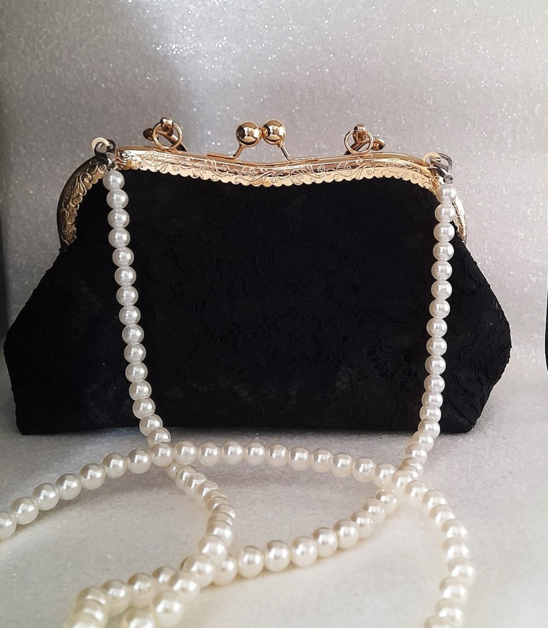 ENVELOPE CLUTCH GOTHIC GODDESS