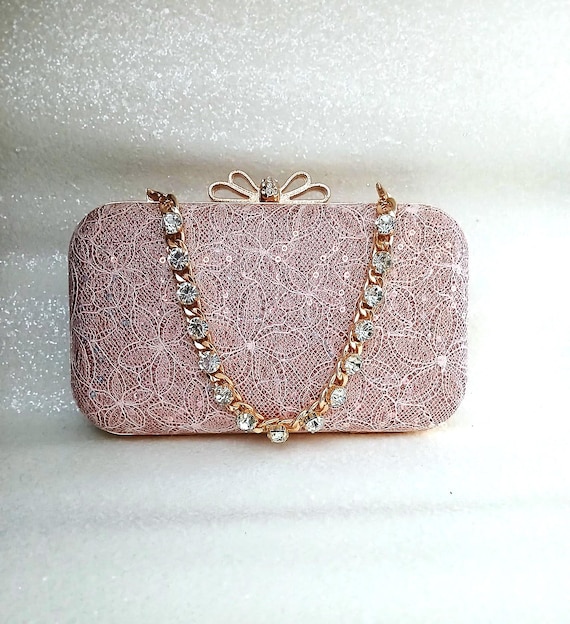 Purse with rose gold hardware sale