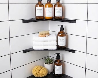 Modern Corner Shower Shelf, Bathroom Corner Organizer