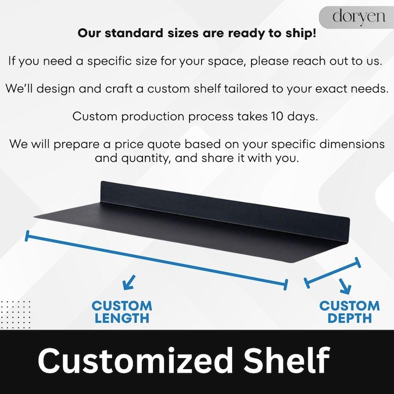 Black Metal Bathroom Shelf, Wall Mounted Toiletries Organizer, Modern Floating Skincare Display image 2