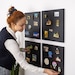 Magnettafel Pinnwand 'Teddy Herz Love' – 40x60cm, Mit Montageset