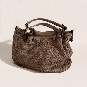 Sac à main, sac tressé, sac en cuir tressé, sac fourre-tout, sac hobo, sac bandoulière femme, sac shopper, sac à main en cuir femme