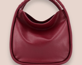 Leren handtas, schoudertas, leren tas, dames leren handtas, hoge kwaliteit, dames handtas, grote tas, schoudertas