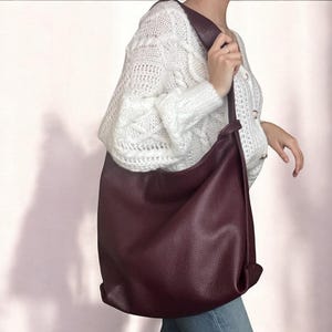 Shopper Tasche aus Leder, Tote Bag, handtasche damen leder, lederhandtaschen damen, Schultertasche,Handtasche, Rucksack, Rucksacktasche,2in1
