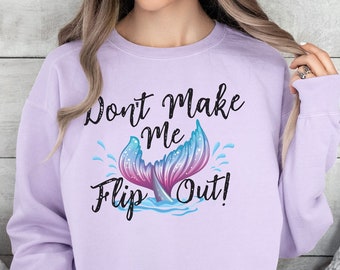 Maglietta da sirena, regalo per lei amante delle sirene, completo con coda da sirena, maglietta per giornate in spiaggia, mermaidcore, mermaid core, top da sirena, felpa mistica
