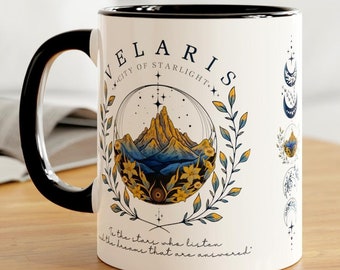 Velaris City Of Starlight Mug,The Night Court Mug,Velaris Mug,City of Starlight Coffee Mug,ACOTAR Mug,Acotar Lovers Gift,Fantasy Reader Mug