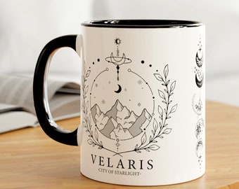 Velaris City Of Starlight Mug,The Night Court Mug,Velaris Mug,City of Starlight Coffee Mug,ACOTAR Mug,Acotar Lovers Gift,Fantasy Reader Mug