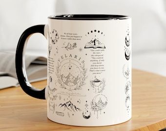 Velaris City Of Starlight Mug,The Night Court Mug,Velaris Mug,City of Starlight Coffee Mug,ACOTAR Mug,Acotar Lovers Gift,Velaris Fan Gift