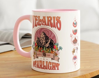 Velaris City Of Starlight Mug,The Night Court Mug,Velaris Mug,City of Starlight Coffee Mug,ACOTAR Mug,Acotar Lovers Gift,Velaris Fan Gift