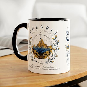 Velaris City Of Starlight Mug,The Night Court Mug,Velaris Mug,City of Starlight Coffee Mug,ACOTAR Mug,Acotar Lovers Gift,Fantasy Reader Mug zdjęcie 1