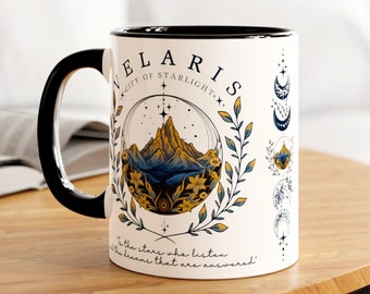 Velaris City Of Starlight Mug,The Night Court Mug,Velaris Mug,City of Starlight Coffee Mug,ACOTAR Mug,Acotar Lovers Gift,Fantasy Reader Mug