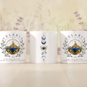 Velaris City Of Starlight Mug,The Night Court Mug,Velaris Mug,City of Starlight Coffee Mug,ACOTAR Mug,Acotar Lovers Gift,Fantasy Reader Mug zdjęcie 2