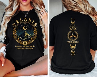 Velaris City Of Starlight ACOTAR Two-Sided Sweatshirt, The Night Court Shirt, Court of Dreams, Rhysand, Cassian, Sarah J Maas, Booklover Tee