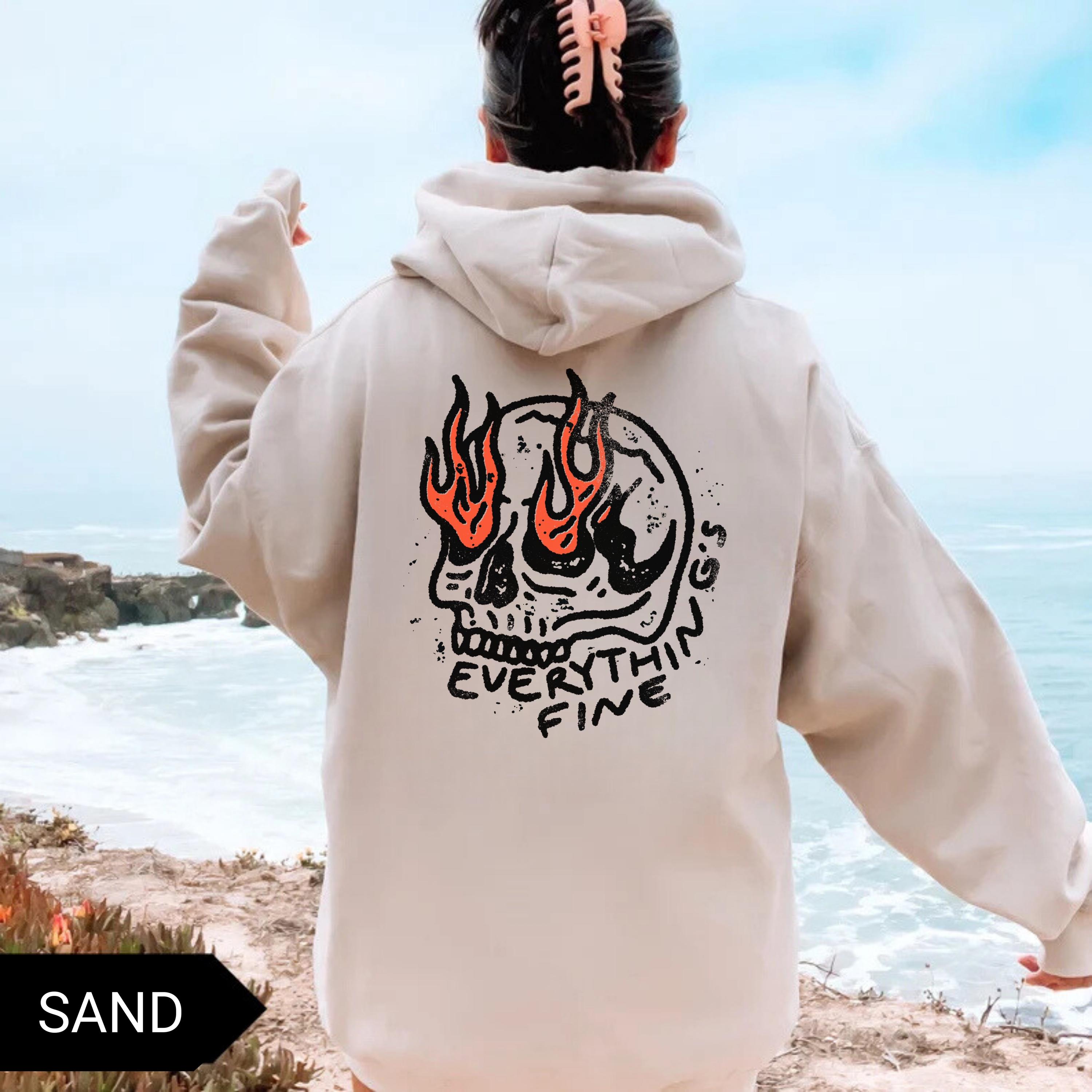 Skull Y2k Hoodie - Etsy Skull Y2k Hoodie - Etsy