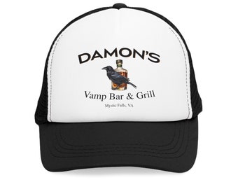 Damon's Vamp Bar & Grill Trucker Hat