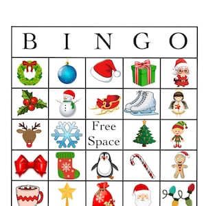 Christmas bingo cards | game | Christmas | teacher games| printable | downloadable|bingo| children game| all ages|