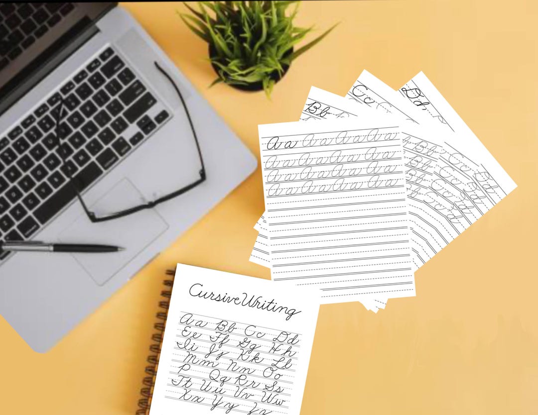 Cursive Writing|learn How to Cursive Write|booklet|downloadable ...