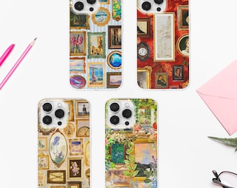 Vintage Art Painting MagSafe Phone Case | Retro Renaissance Flower Cover iPhone 17 16 Samsung
