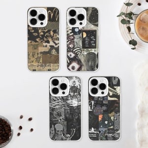 Weird Gore Aesthetic MagSafe Phone Case | Dark Aesthetic Collage Phone Cover | Grunge Eyeball Phone Case | iPhone 16 15 13 | Samsung S23 S22